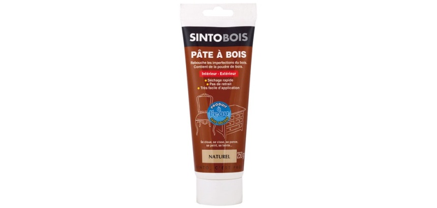Pâte rebouchage bois - naturel - 250 g