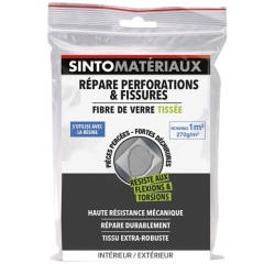 Tissu de reparation 270gr fibre de verre tissee rowing 1m