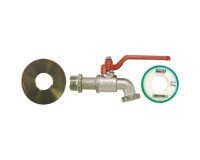 Kit adaptateur de cuve 1000 L - D60 avec robinet 1/4 de tour entrée 20x27