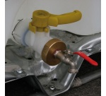 Kit adaptateur de cuve 1000 L - D60 avec robinet 1/4 de tour entrée 20x27