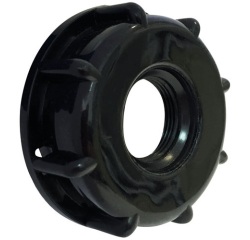 Adaptateur plastique de cuve 1000 L - D60 - sortie Femelle 20x27 (3/4") - p