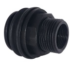 Traversée de cuve rapide plastique - Mâle 26x34 (1") - Femelle 20x27 (3/4")