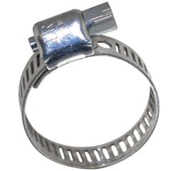 Assortiment de 6 colliers bande ajourtée acier