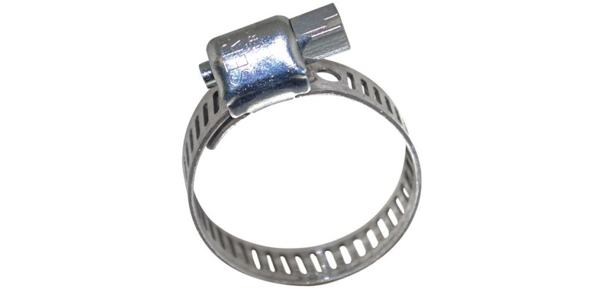 Assortiment de 6 colliers bande ajourtée acier