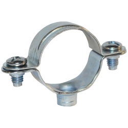 Collier de fixation - simple - pour tube de D12 - acier