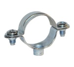 Collier de fixation - simple - pour tube de D16 - acier