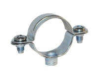 Collier de fixation - simple - pour tube de D16 - acier