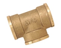 Té femelle 130 - 12x17 (3/8") - laiton - vrac