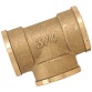 Té femelle 130 - 12x17 (3/8") - laiton - vrac