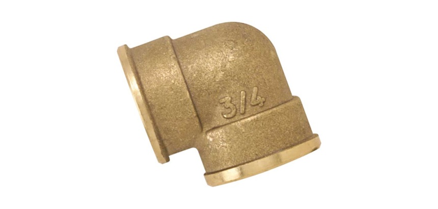 Coude femelle 90 - 12x17 (3/8") - laiton