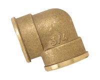Coude femelle 90 - 15x21 (1/2") - laiton