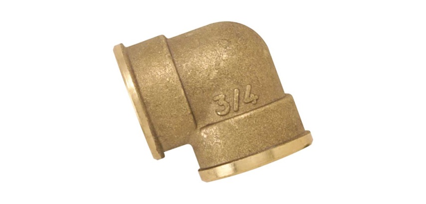 Coude femelle 90 - 15x21 (1/2") - laiton