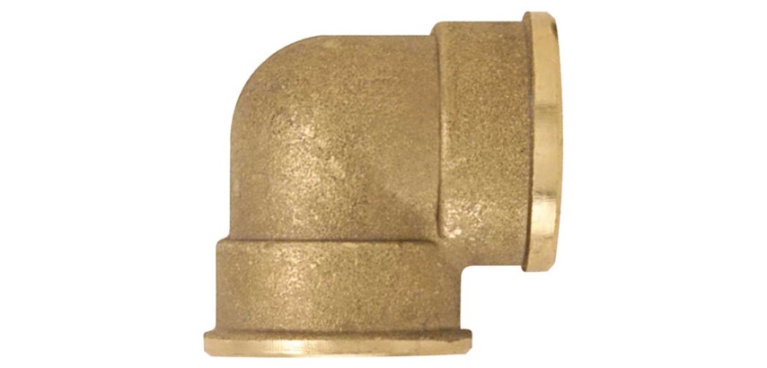 Coude femelle 90 - 20x27  (3/4") - laiton