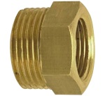 Mamelon mâle-femelle réduit 243 sans butée - Mâle 20x27 (3/4") - Femelle 15