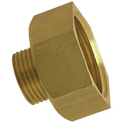 Mamelon femelle-mâle réduit 246 - Femelle 20x27 (3/4") - Mâle 15x21 (1/2")