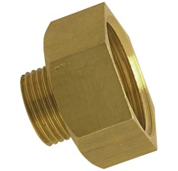 Mamelon femelle-mâle réduit 246 - Femelle 26x34 (1") - Mâle 20x27 (3/4")  -