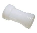 Rallonge droite de cuve 1000 L - 110 mm - plastique - blanc