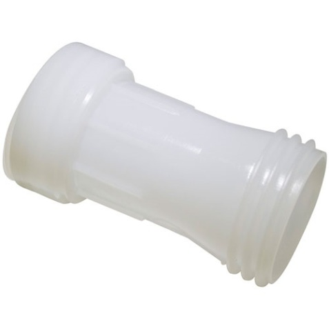 Rallonge droite de cuve 1000 L - 110 mm - plastique - blanc