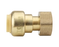 Union femelle à écrou mobile - Toutub - 15x21 (1/2") - D12 - laiton