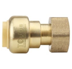 Union femelle à écrou mobile - Toutub - 15x21 (1/2") - D14 - laiton