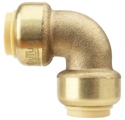 Coude égal - Toutub - D12 - laiton