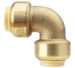 Coude égal - Toutub - D16 - laiton