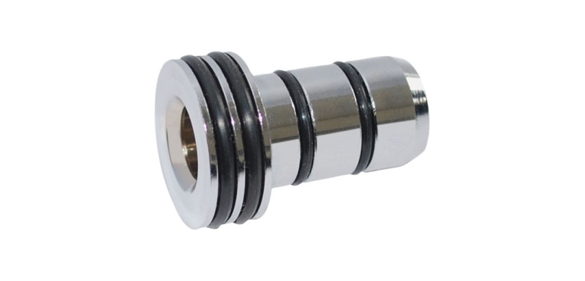 Insert - Toutub - pour tube MULTICOUCHE - D16 - laiton chromé - lot de 2