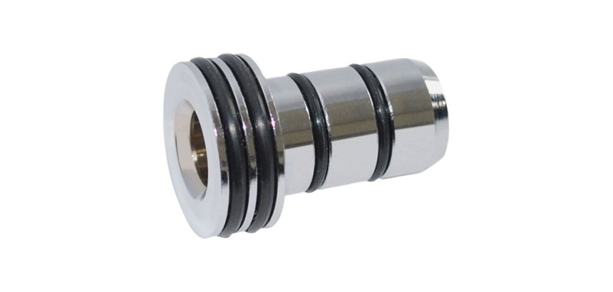 Insert - Toutub - pour tube MULTICOUCHE - D16 - laiton chromé - lot de 2