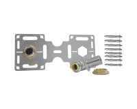Kit platine de raccordement de douche Toutub pour cloison plaque de plâtre