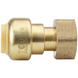 Union femelle à écrou mobile - Toutub - 12x17 (3/8") - D12 - laiton
