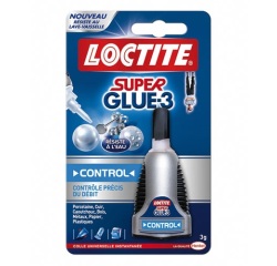 LOCTITE Colles Cyanoacrylates SUPERGLUE-3 Liquide Control 3g Blister