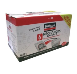 Recharge absorbeur - lot de 6 - 1 Kg