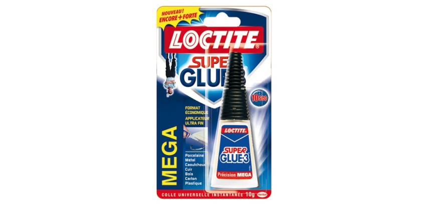 Colle Super glue3 Précision Loctite - Méga flacon de 10 g