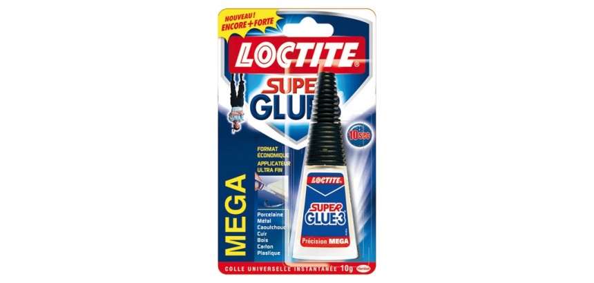 LOCTITE Colles Cyanoacrylates SUPERGLUE-3 Précision Max Bouteille 10g Blist