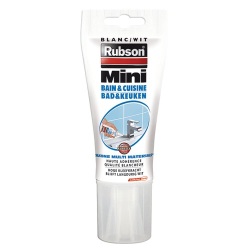 Mastic silicone - sanitaire - 150 mL - blanc
