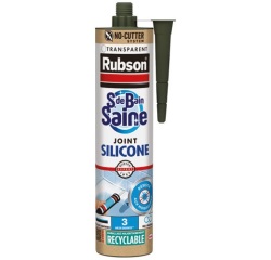 Mastic silicone 280 ml Transparent - Salle de Bain Saine
