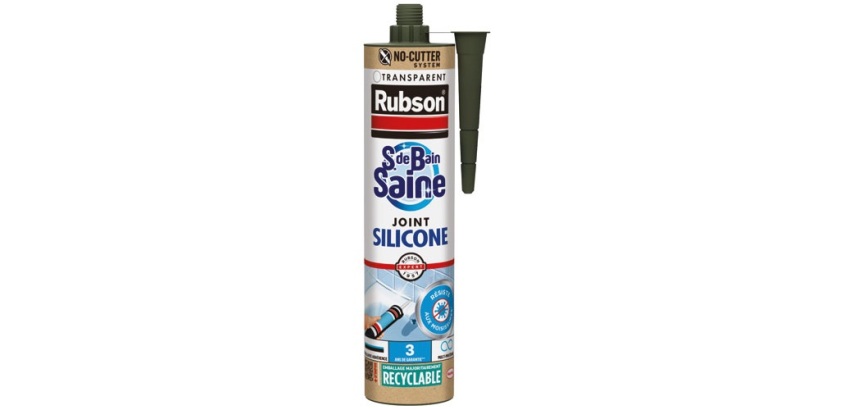 Mastic silicone 280 ml Transparent - Salle de Bain Saine