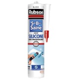 Mastic silicone - tous supports - anti-moisissures - 280 mL - blanc
