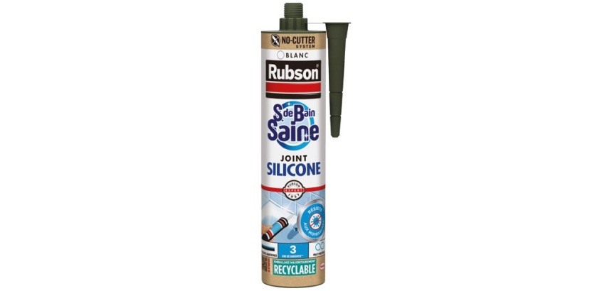Mastic silicone 280 ml Blanc- Salle de Bain Saine