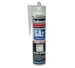 Mastic silicone - sanitaire - 2 en 1 - 280 mL - transparent