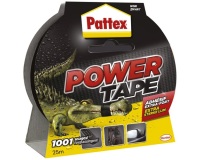 Adhésif Réparation Power Tape Noir Etui 25m - 50mm