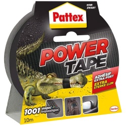 Adhésif Réparation Power Tape Noir étui 10 m x 50 mm