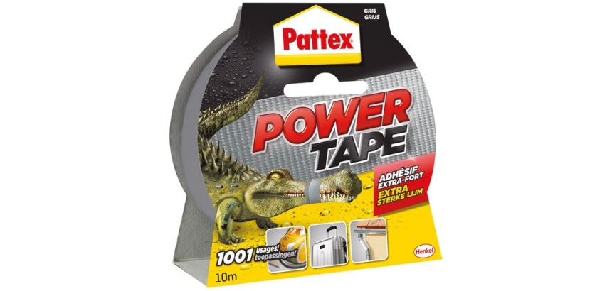 Adhésif Réparation Power Tape Gris étui 10 m x 50mm
