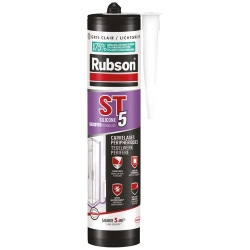 Mastic silicone ST5 - multi-usages - 300 mL - gris