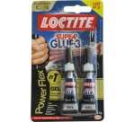 LOCTITE Colles Cyanoacrylates SUPERGLUE-3 Power Gel Tube 3g Lot de 2 Bliste