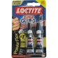 LOCTITE Colles Cyanoacrylates SUPERGLUE-3 Power Gel Tube 3g Lot de 2 Bliste