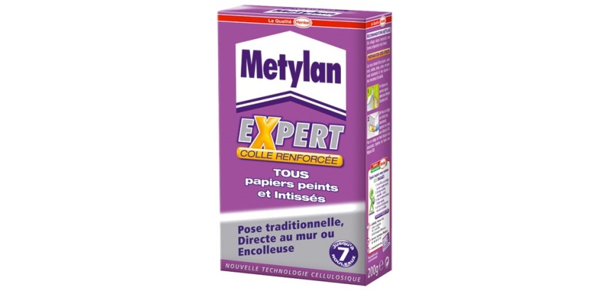 Metylan colle tous papiers peints expert 200g professionnel
