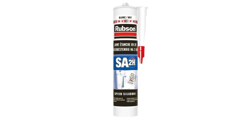 Joint d'étanchéité - Mastic SA2H sanitaire - cartouche - Blanc - 280 mL