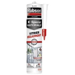 Mastic vitrier - blanc - 280 mL