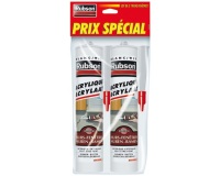 Mastic murs et fenêtres - 280 mL - blanc - Lot de 2